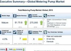 Global Clean Water Needs Drive Growth for Metering Pumps