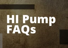 HI Pump Faqs