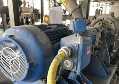 centrifugal pump with motor nameplate