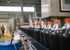 Coke bottling plant