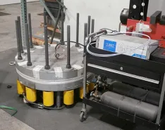 75- and 360-ton test stands for ASME B16.20 test