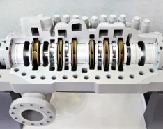 IMAGE 1: Multistage horizontal centrifugal pump (Images courtesy of SoftInWay)