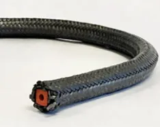 Hollow rubber cord
