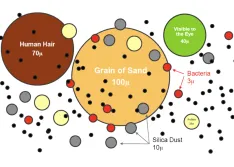 IMAGE 1: Potential contamination particles found in lubricants (Images courtesy of SEPCO)