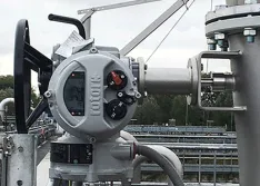 Actuators on an Italian water treatment site