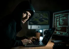 Hacker Stock Image