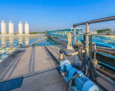 Wastewater stock image