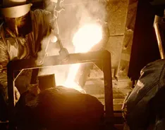 An in-house foundry is central to creating new parts and pouring numerous different alloys for castings.