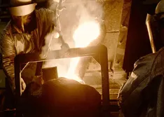 An in-house foundry is central to creating new parts and pouring numerous different alloys for castings.