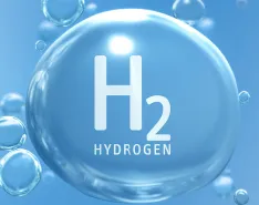 Hydrogen stock photo