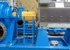 horizontal pump desalination plant