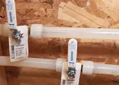  Valves with blowout-proof stems provide added durability and reliability.