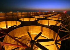 IMAGE 1: Cooling tower systems must be reliable and able to withstand harsh environments. (Images courtesy of Regal Rexnord)