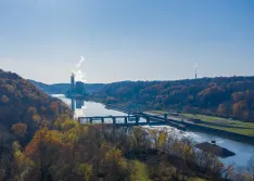 coal powered river