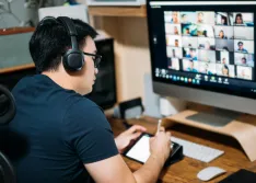 virtual learning via zoom