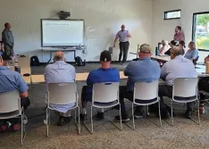 Project team receives project rundown and training