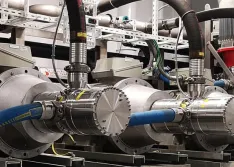 Parallel coupled high-pressure AP pumps and ERDs installed on a limited-space well-boat 