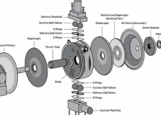 An example of a fast-to-disassemble AODD pump
