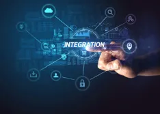 System integration stock image