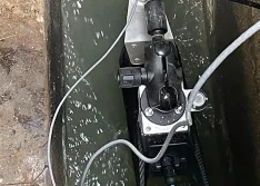 Noncontact radar flow meter in the field