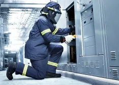 IMAGE 1: Proper arc-rated PPE can mean the difference between survivable injury and fatal trauma (Image courtesy of National Safety Apparel [NSA])